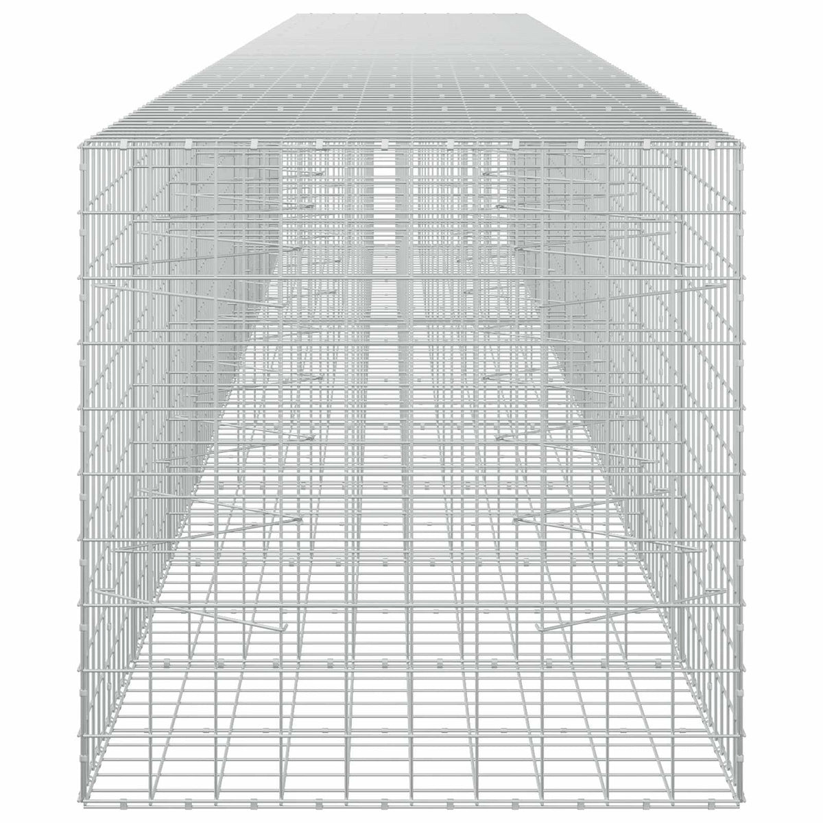 Gabionas su 3,5 mm viela ir 10x10 cm tinkleliu 950x100x100 cm