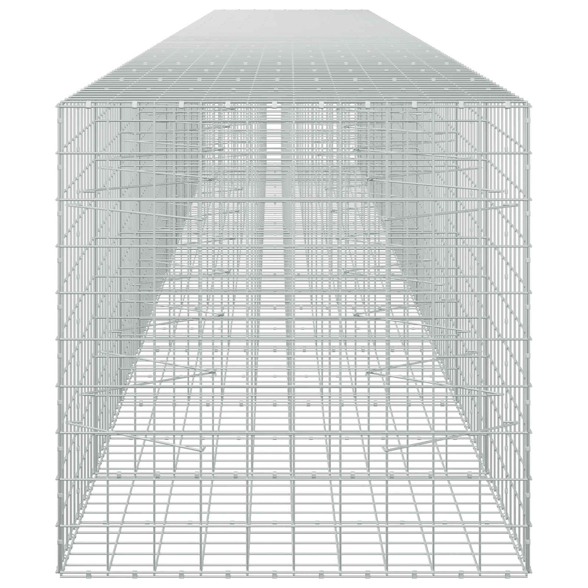 Gabionas su 3,5 mm viela ir 10x10 cm tinkleliu 1050x100x100 cm