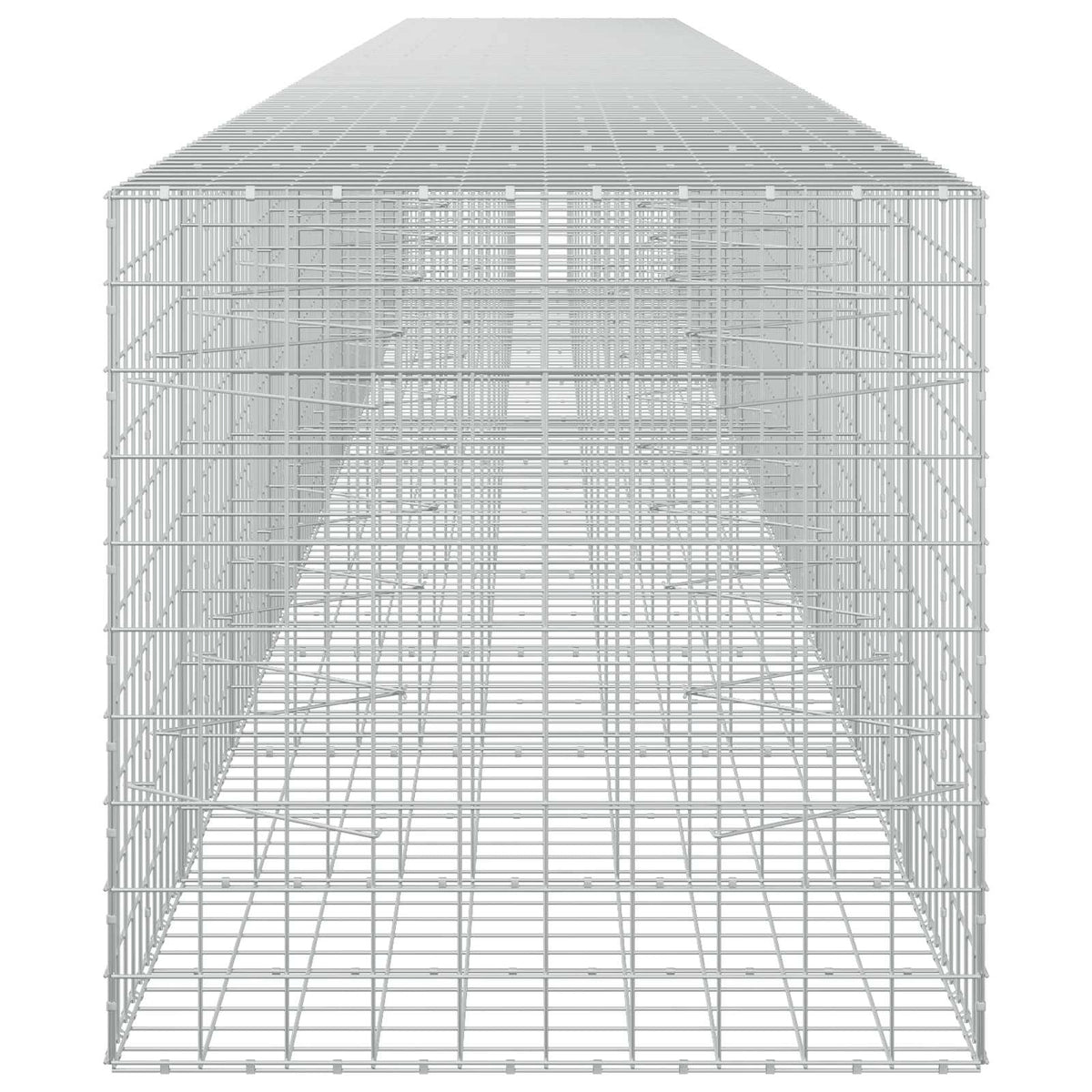 Gabionas su 3,5 mm viela ir 10x10 cm tinkleliu 1150x100x100 cm