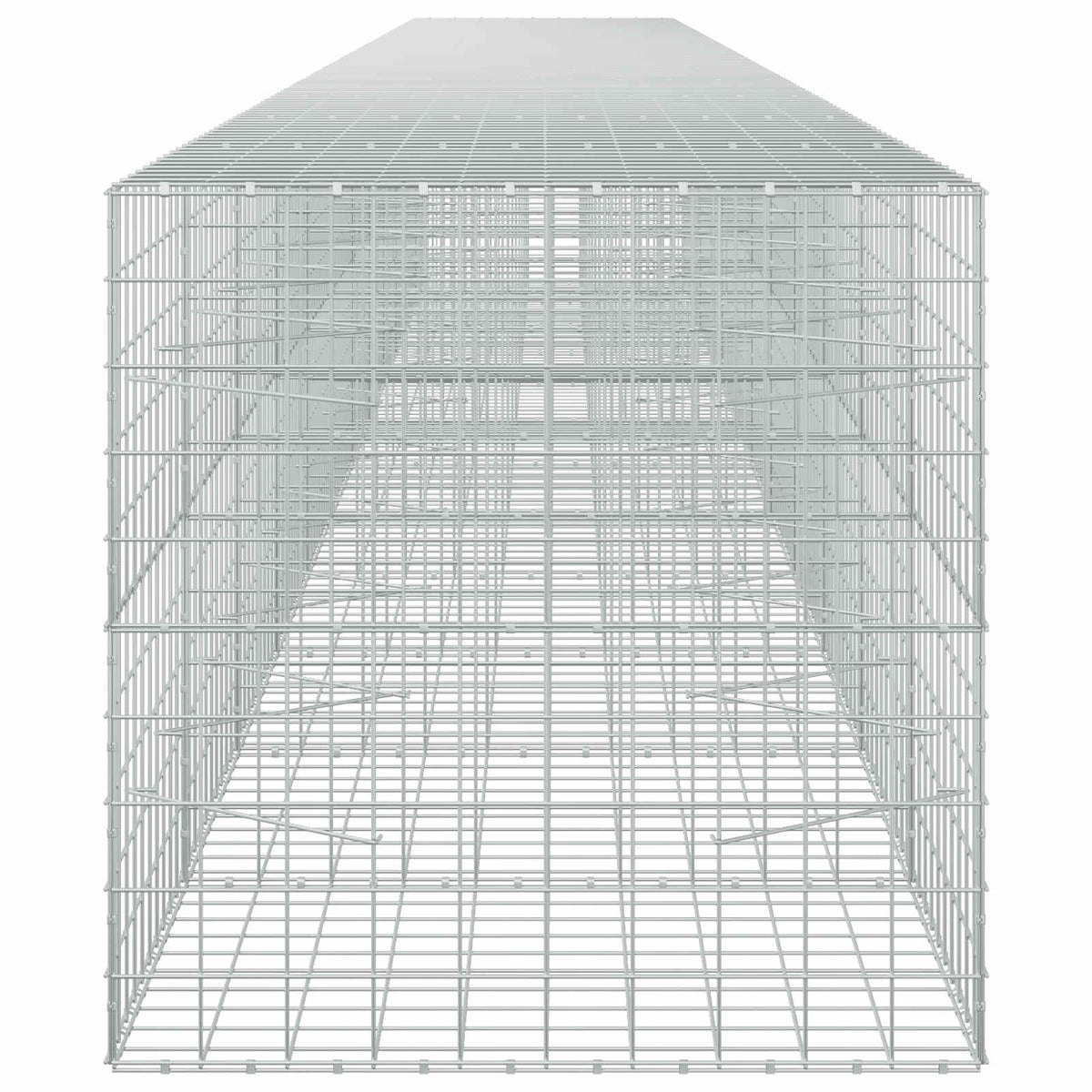 Gabionas su 3,5 mm viela ir 10x10 cm tinkleliu 1200x100x100 cm
