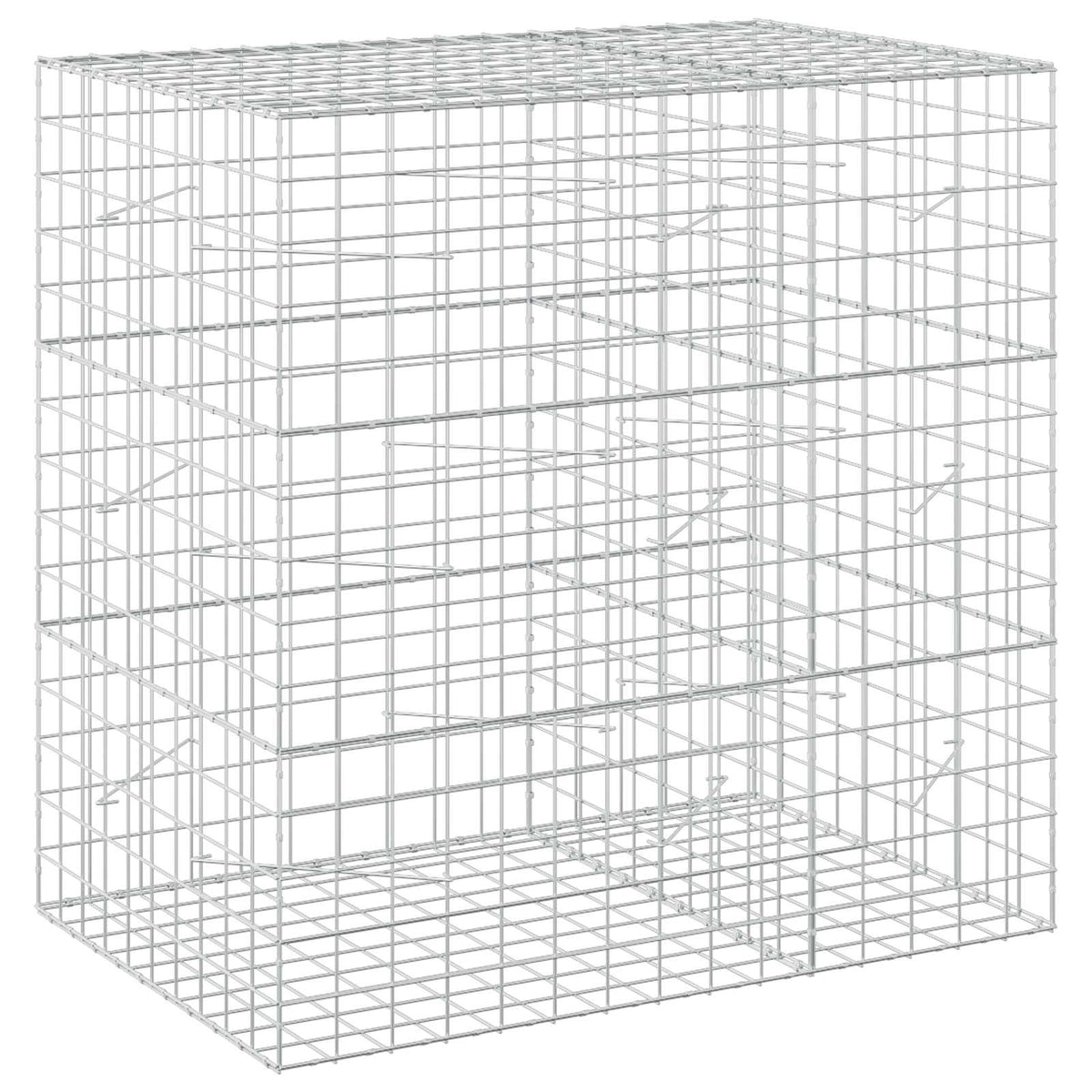 Gabionas su 3,5 mm viela ir 10x10 cm tinkleliu 150x100x150 cm