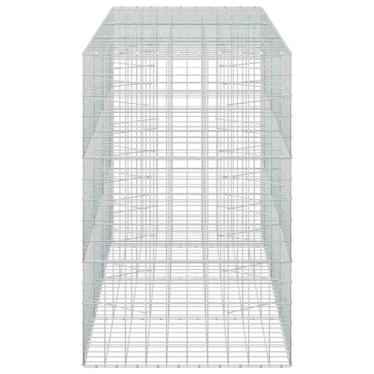 Gabionas su 3,5 mm viela ir 10x10 cm tinkleliu 350x100x150 cm