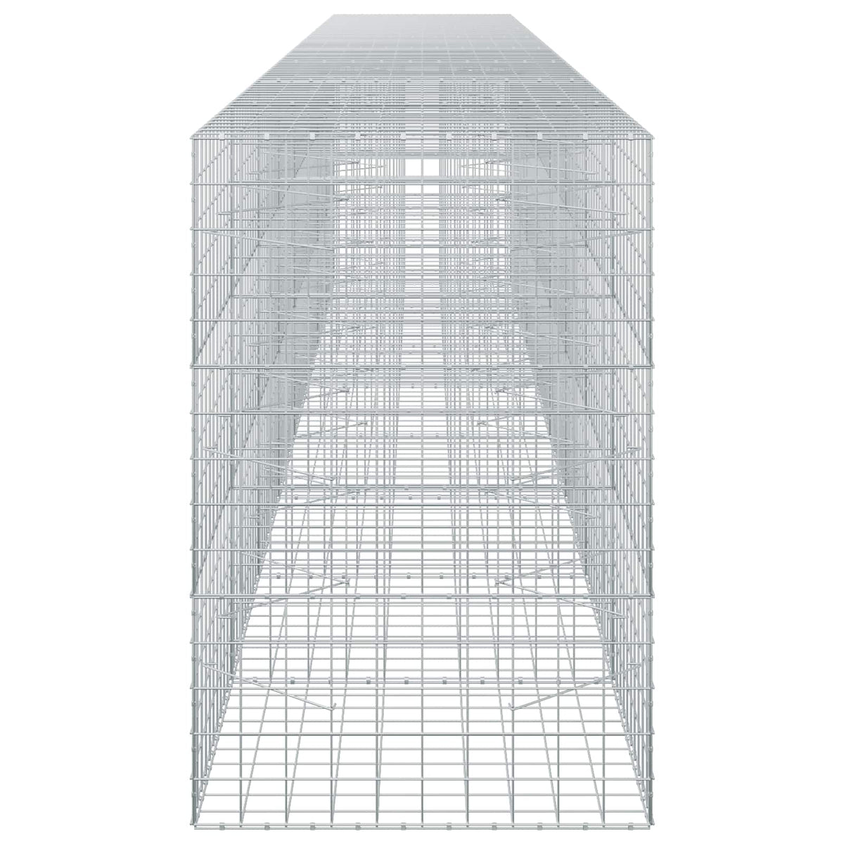 Gabionas su 3,5 mm viela ir 10x10 cm tinkleliu 800x100x150 cm