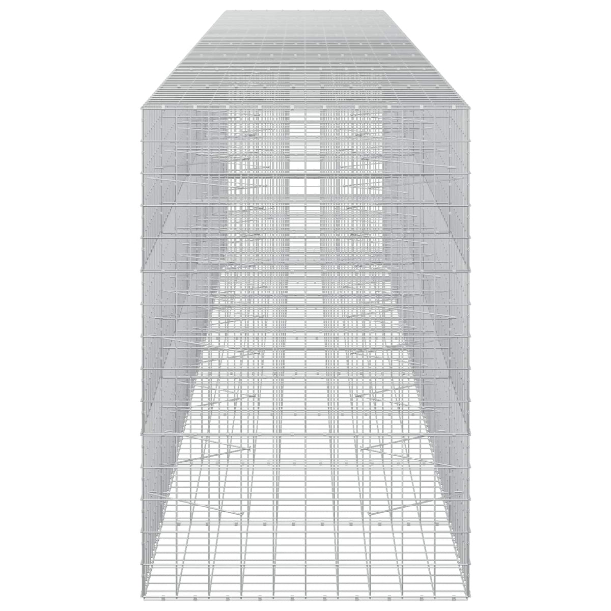 Gabionas su 3,5 mm viela ir 10x10 cm tinkleliu 850x100x150 cm