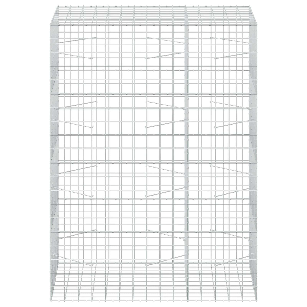 Gabionas su 3,5 mm viela ir 10x10 cm tinkleliu 150x100x200 cm