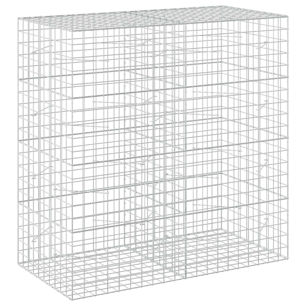 Gabionas su 3,5 mm viela ir 10x10 cm tinkleliu 200x100x200 cm
