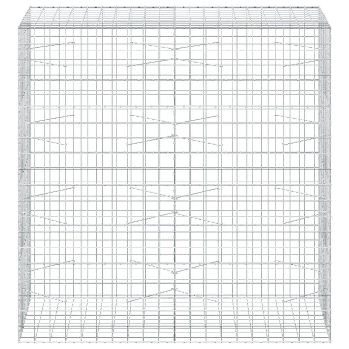 Gabionas su 3,5 mm viela ir 10x10 cm tinkleliu 200x100x200 cm