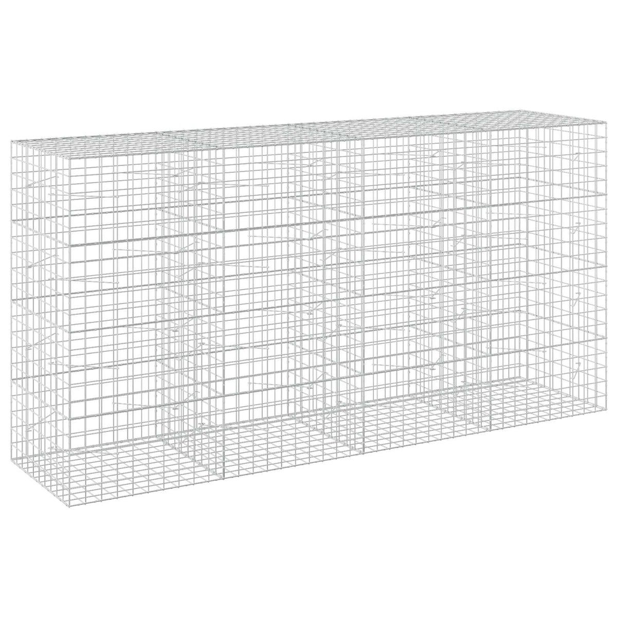 Gabionas su 3,5 mm viela ir 10x10 cm tinkleliu 400x100x200 cm