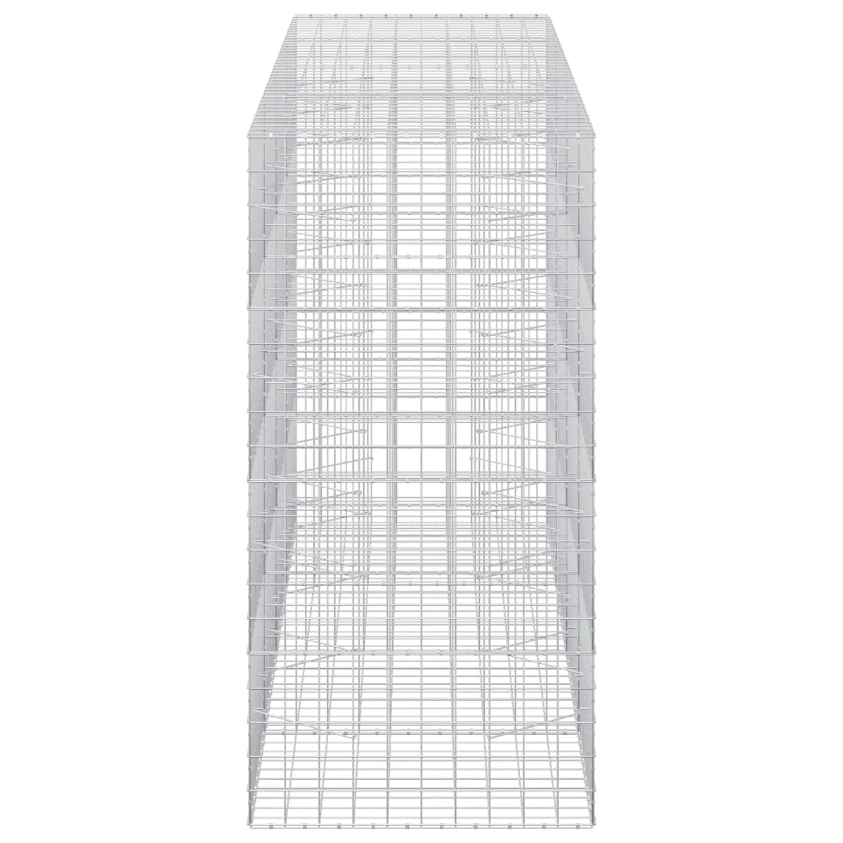 Gabionas su 3,5 mm viela ir 10x10 cm tinkleliu 400x100x200 cm