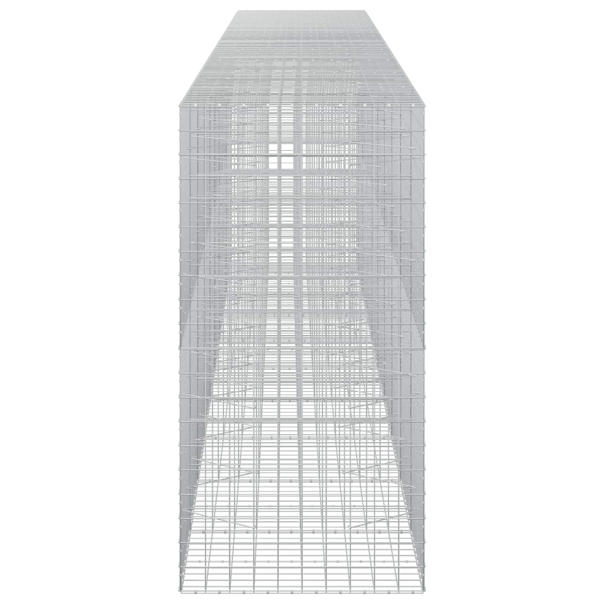 Gabionas su 3,5 mm viela ir 10x10 cm tinkleliu 950x100x200 cm