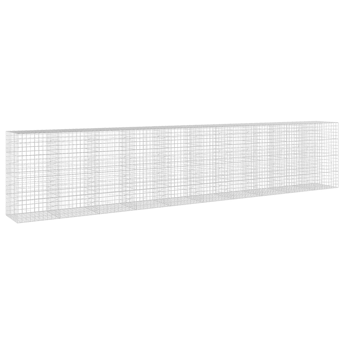 Gabionas su 3,5 mm viela ir 10x10 cm tinkleliu 1000x100x200 cm