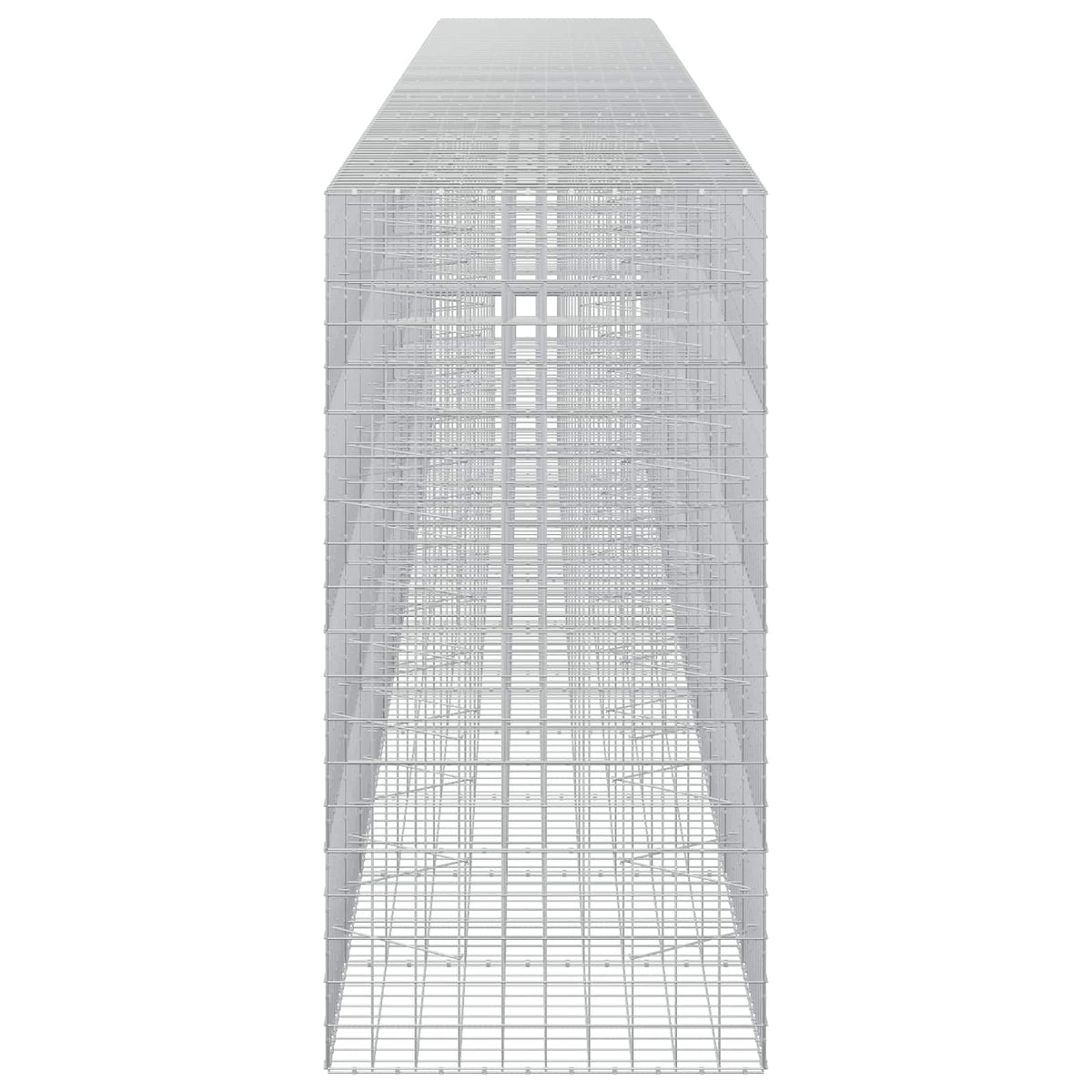 Gabionas su 3,5 mm viela ir 10x10 cm tinkleliu 1100x100x200 cm