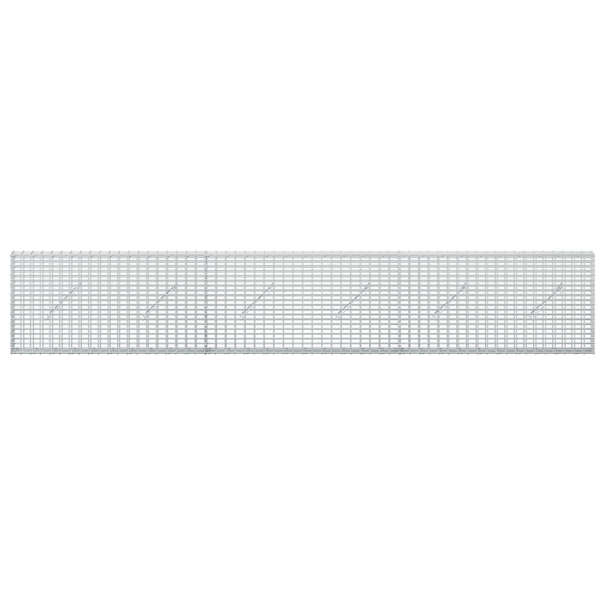 Gabionas su 5 mm viela ir 5x2,5 cm tinkleliu 300x10x50 cm
