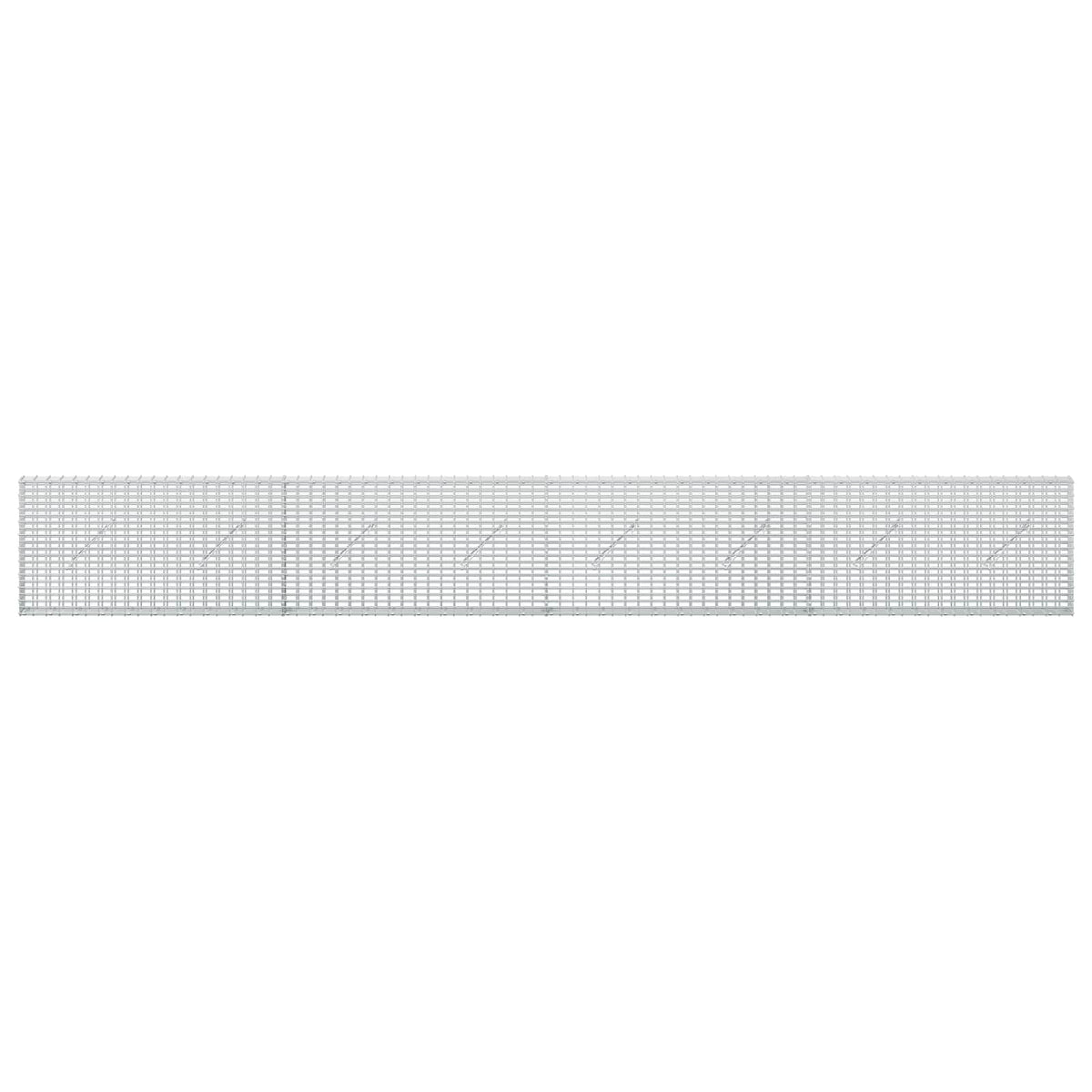 Gabionas su 5 mm viela ir 5x2,5 cm tinkleliu 400x10x50 cm