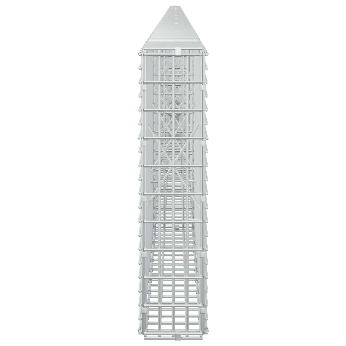Gabionas su 5 mm viela ir 5x2,5 cm tinkleliu 1150x10x50 cm