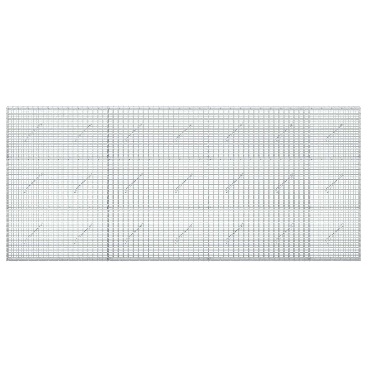 Gabionas su 5 mm viela ir 5x2,5 cm tinkleliu 350x10x150 cm