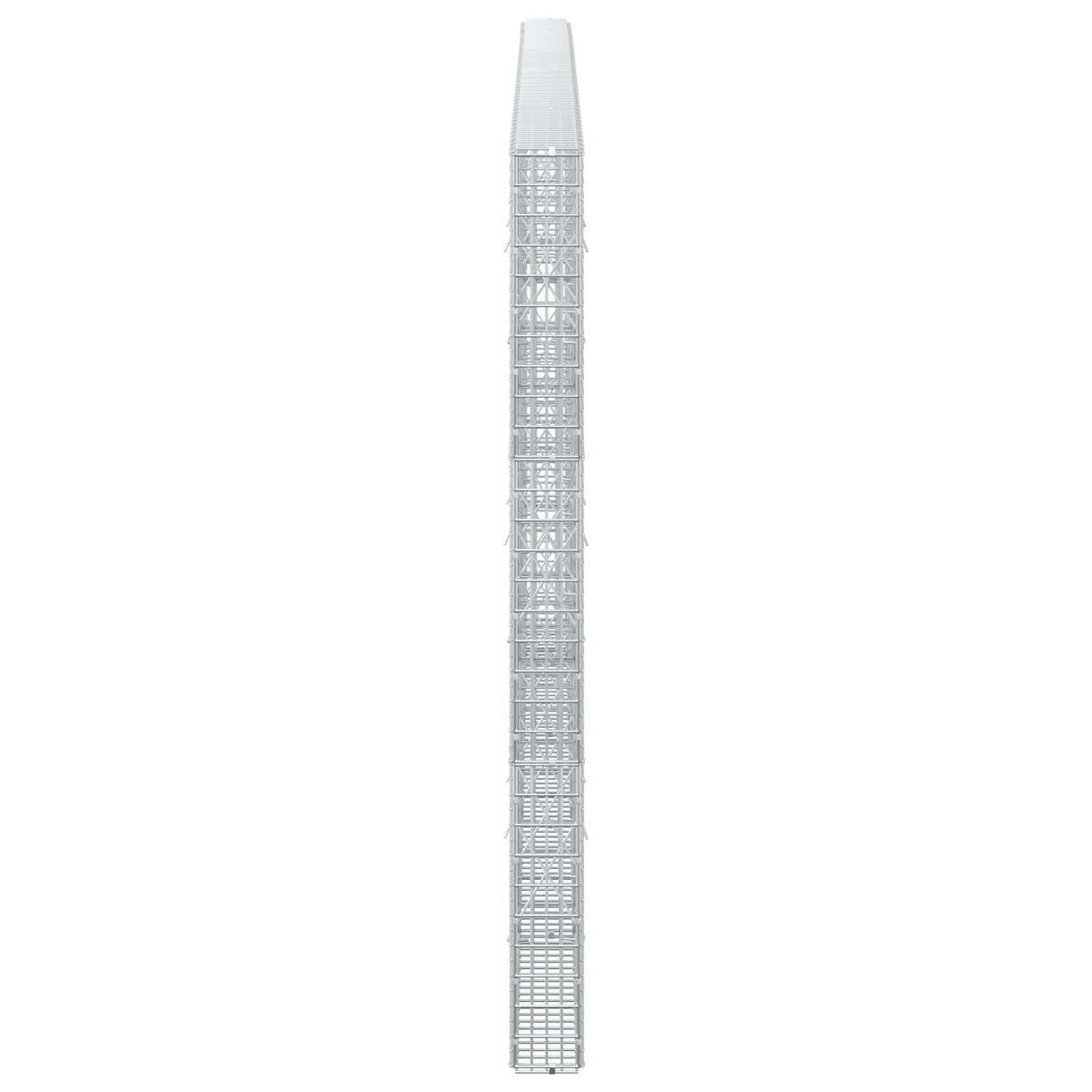 Gabionas su 5 mm viela ir 5x2,5 cm tinkleliu 450x10x150 cm