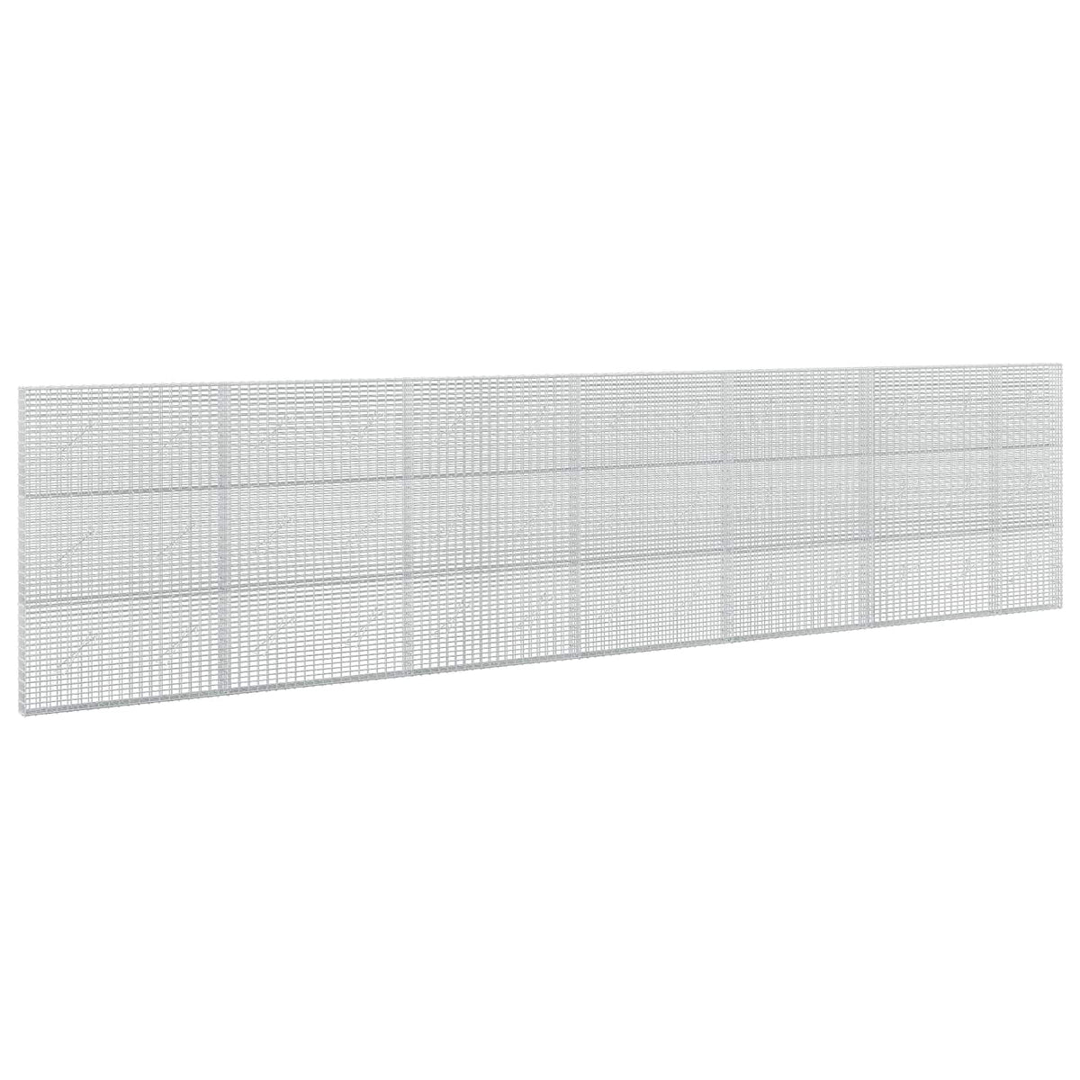 Gabionas su 5 mm viela ir 5x2,5 cm tinkleliu 650x10x150 cm