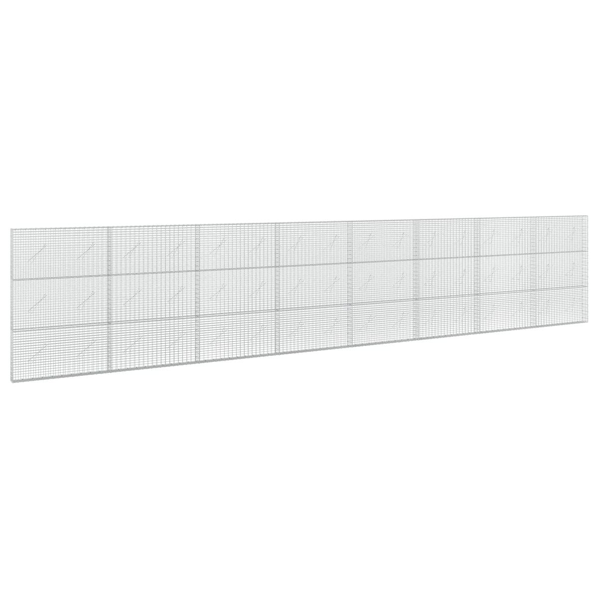Gabionas su 5 mm viela ir 5x2,5 cm tinkleliu 800x10x150 cm