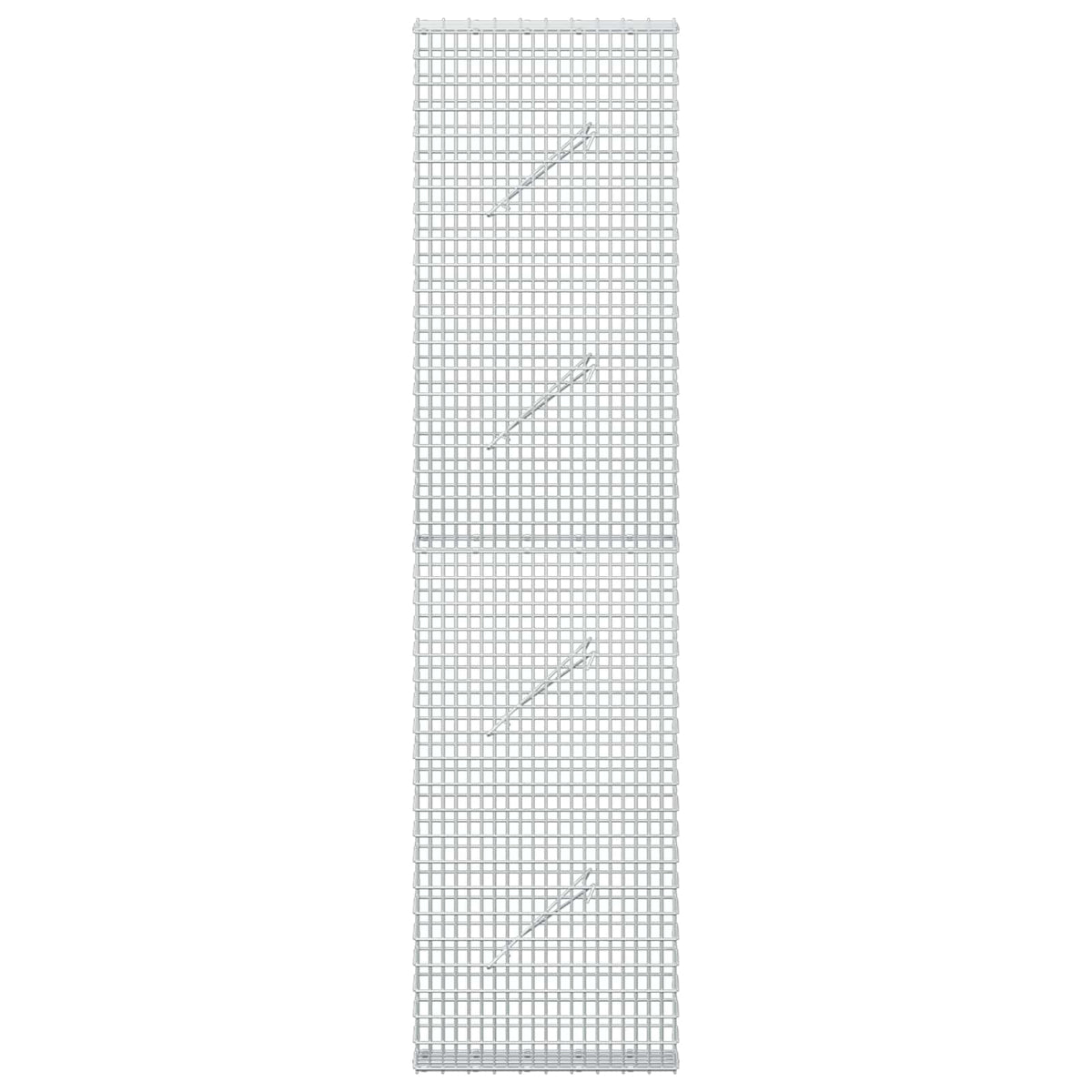 Gabionas su 5 mm viela ir 5x2,5 cm tinkleliu 50x10x200 cm