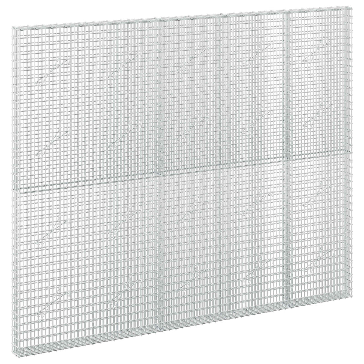 Gabionas su 5 mm viela ir 5x2,5 cm tinkleliu 250x10x200 cm