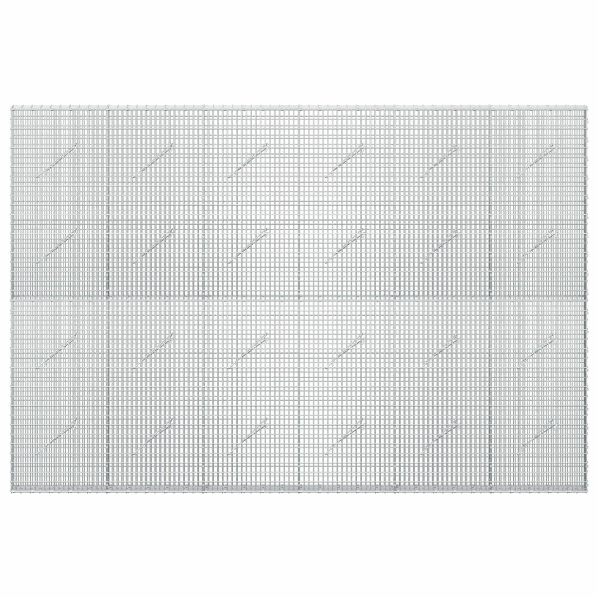 Gabionas su 5 mm viela ir 5x2,5 cm tinkleliu 300x10x200 cm