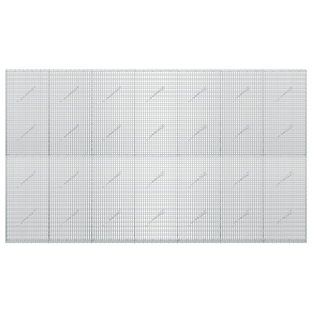 Gabionas su 5 mm viela ir 5x2,5 cm tinkleliu 350x10x200 cm