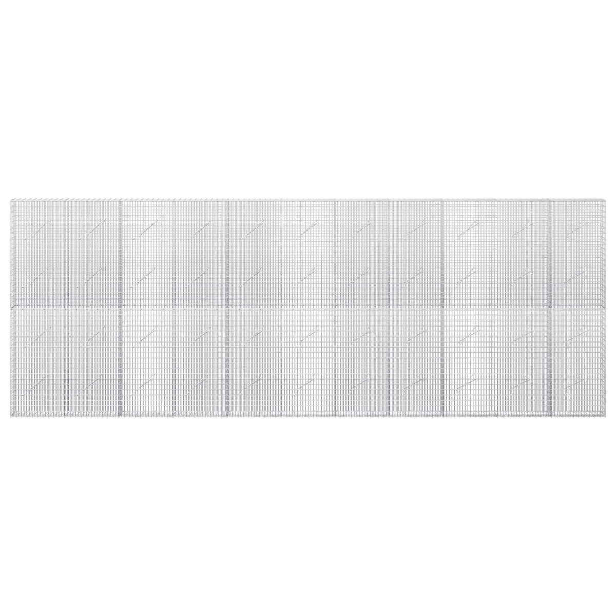 Gabionas su 5 mm viela ir 5x2,5 cm tinkleliu 550x10x200 cm