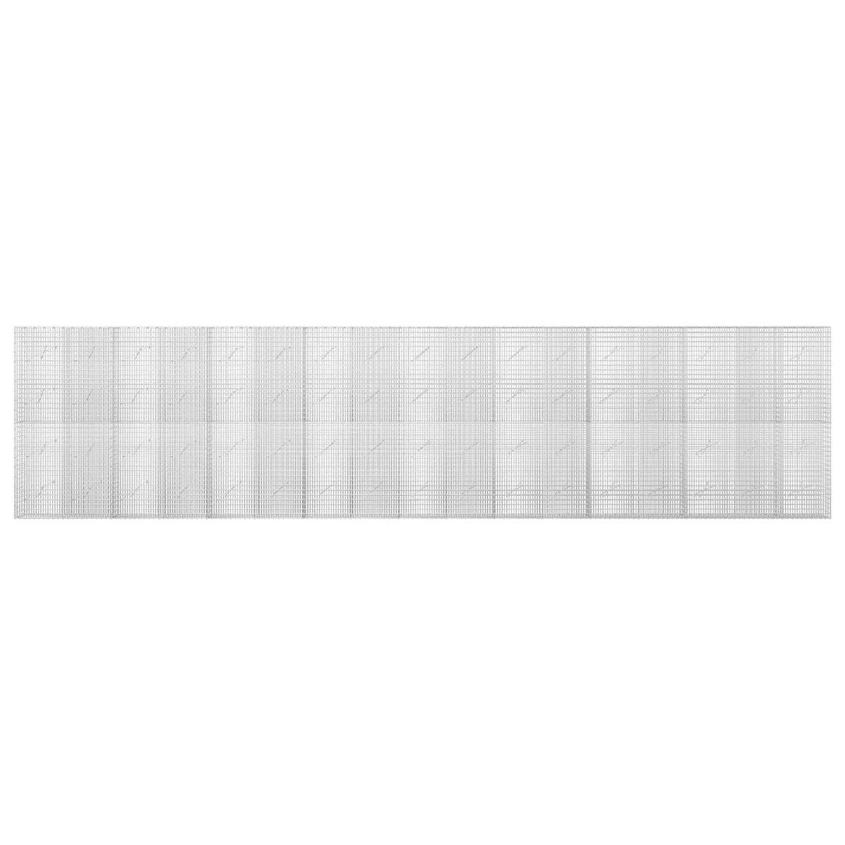 Gabionas su 5 mm viela ir 5x2,5 cm tinkleliu 850x10x200 cm