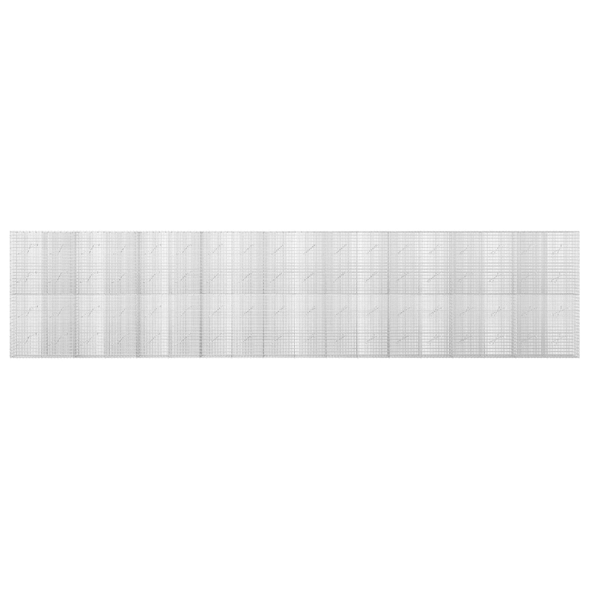 Gabionas su 5 mm viela ir 5x2,5 cm tinkleliu 900x10x200 cm