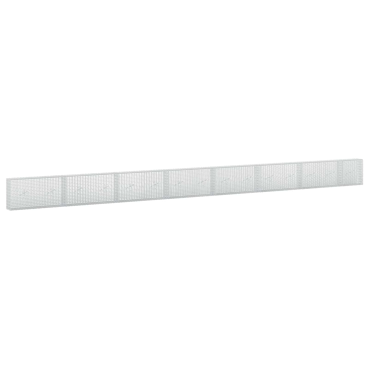 Gabionas su 5 mm viela ir 5x2,5 cm tinkleliu 750x20x50 cm