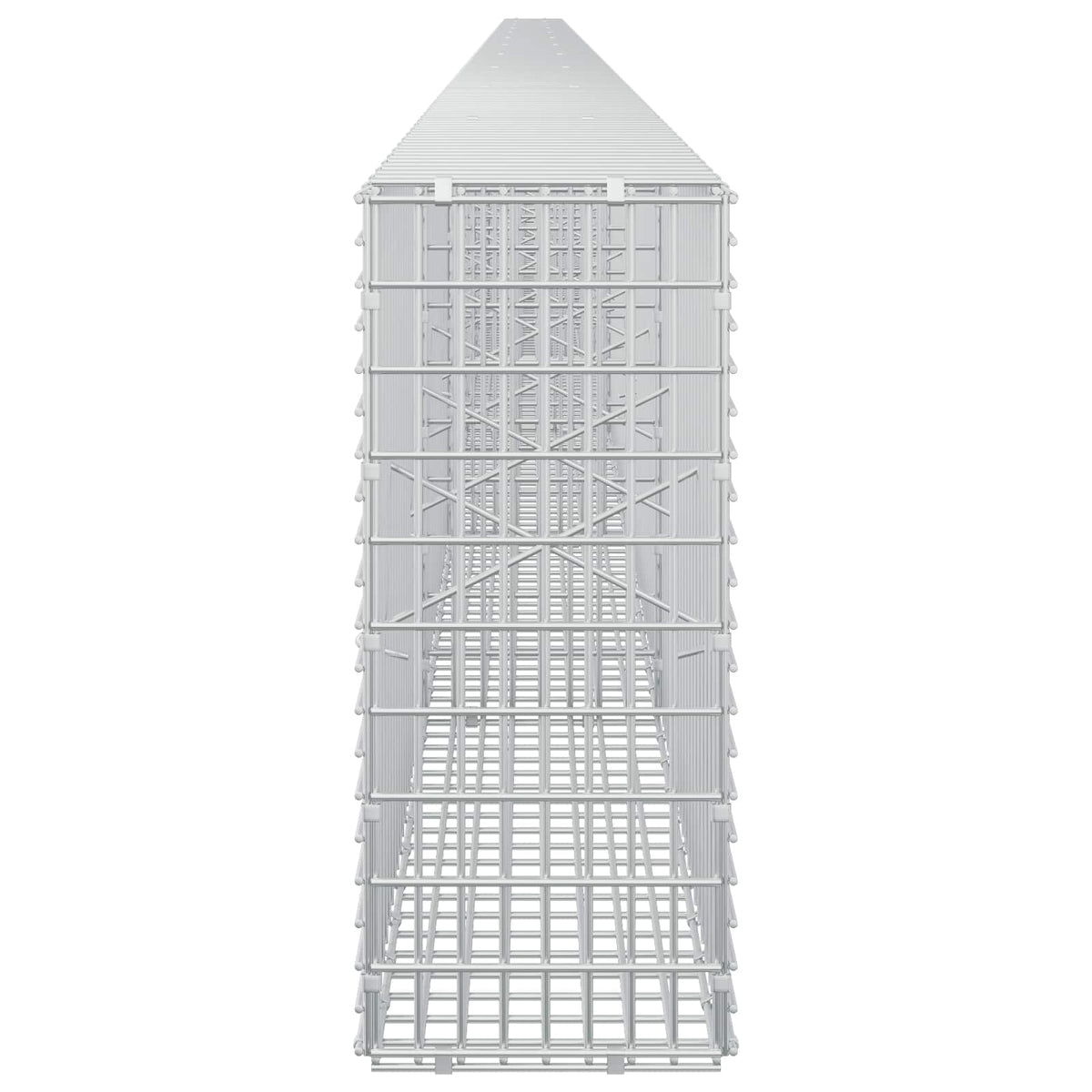 Gabionas su 5 mm viela ir 5x2,5 cm tinkleliu 1100x20x50 cm