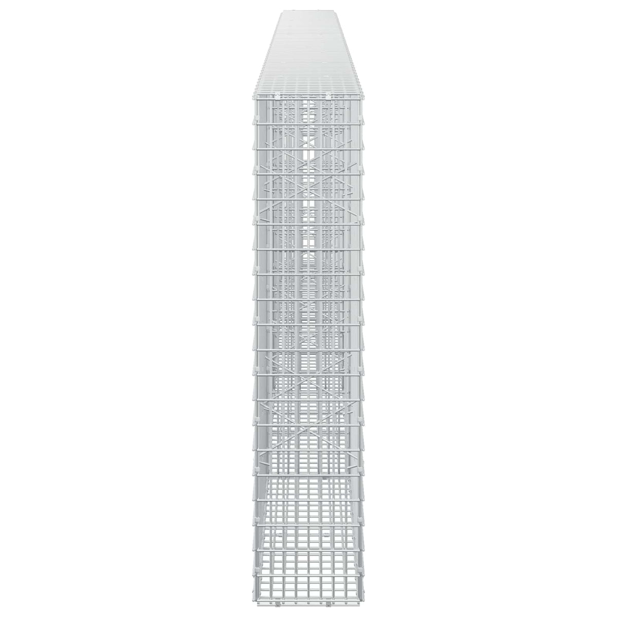 Gabionas su 5 mm viela ir 5x2,5 cm tinkleliu 450x20x100 cm