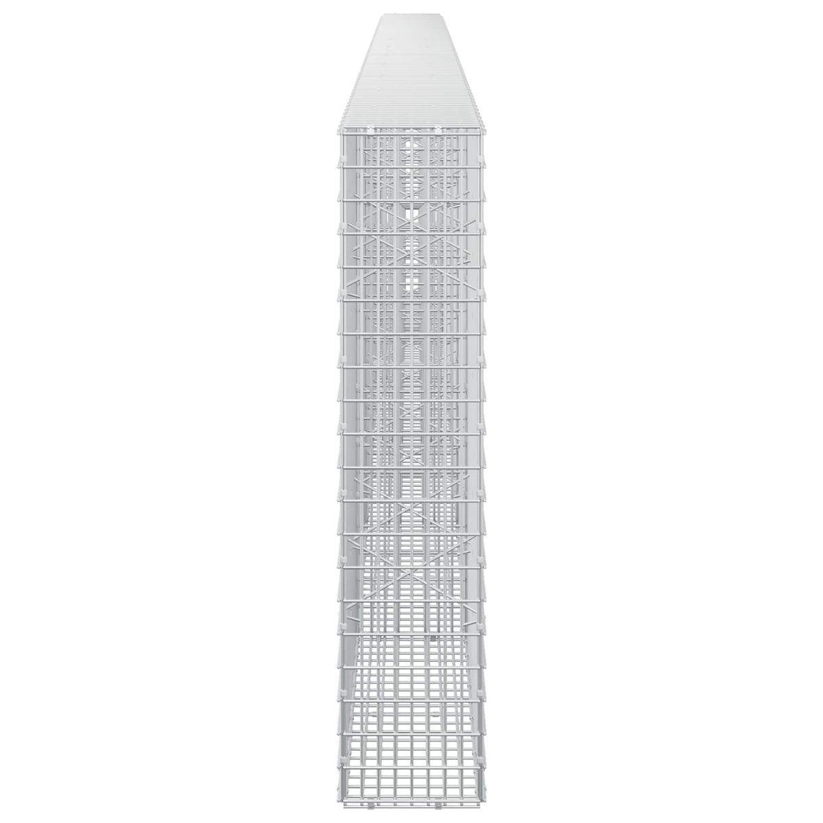 Gabionas su 5 mm viela ir 5x2,5 cm tinkleliu 600x20x100 cm