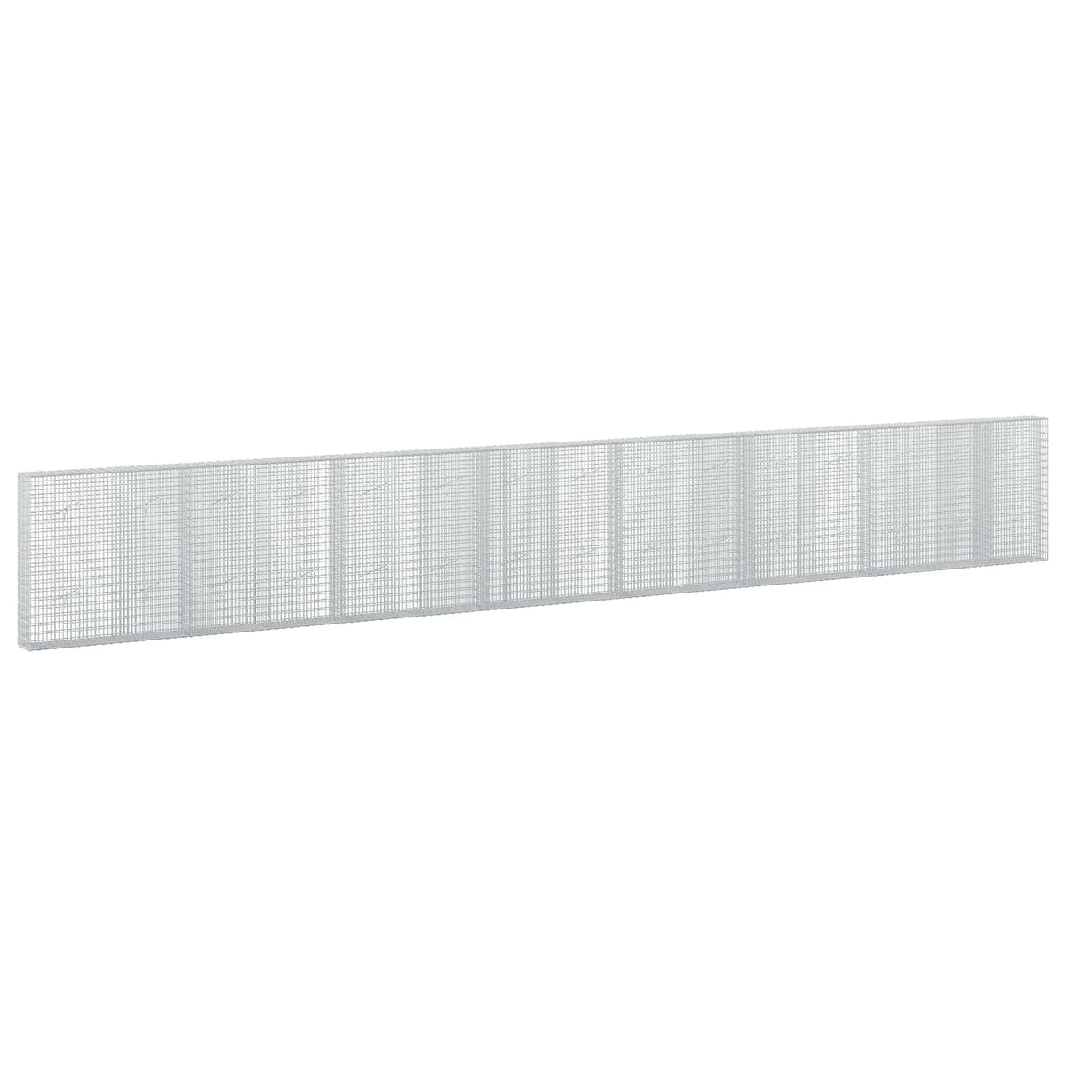 Gabionas su 5 mm viela ir 5x2,5 cm tinkleliu 750x20x100 cm