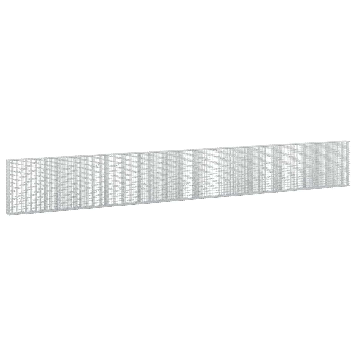 Gabionas su 5 mm viela ir 5x2,5 cm tinkleliu 800x20x100 cm