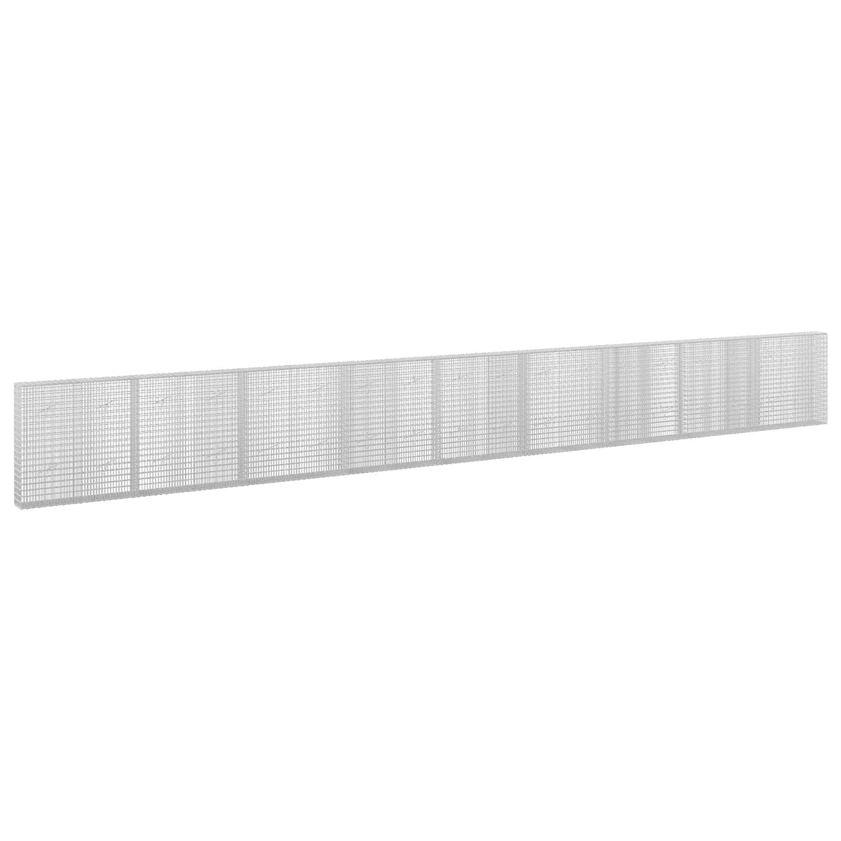 Gabionas su 5 mm viela ir 5x2,5 cm tinkleliu 900x20x100 cm