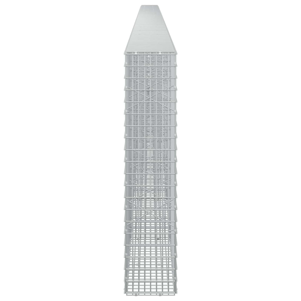 Gabionas su 5 mm viela ir 5x2,5 cm tinkleliu 950x20x100 cm