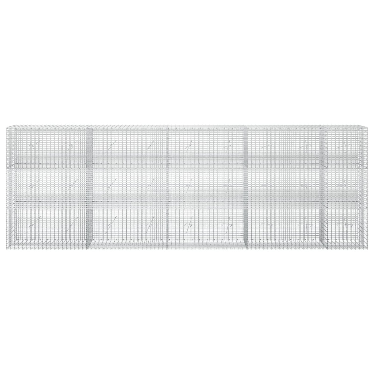 Gabionas su 5 mm viela ir 5x2,5 cm tinkleliu 450x20x150 cm