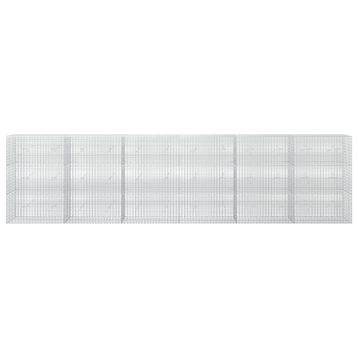 Gabionas su 5 mm viela ir 5x2,5 cm tinkleliu 600x20x150 cm