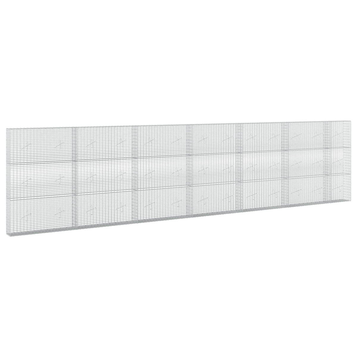 Gabionas su 5 mm viela ir 5x2,5 cm tinkleliu 650x20x150 cm