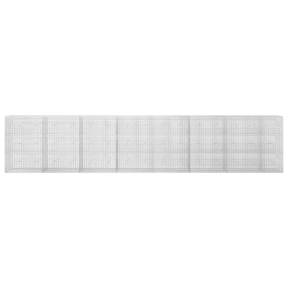 Gabionas su 5 mm viela ir 5x2,5 cm tinkleliu 750x20x150 cm