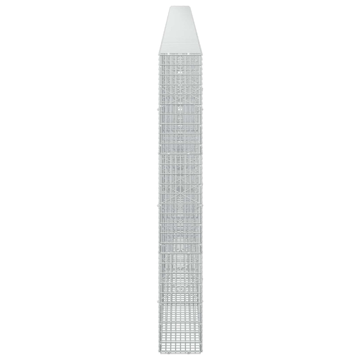Gabionas su 5 mm viela ir 5x2,5 cm tinkleliu 850x20x150 cm