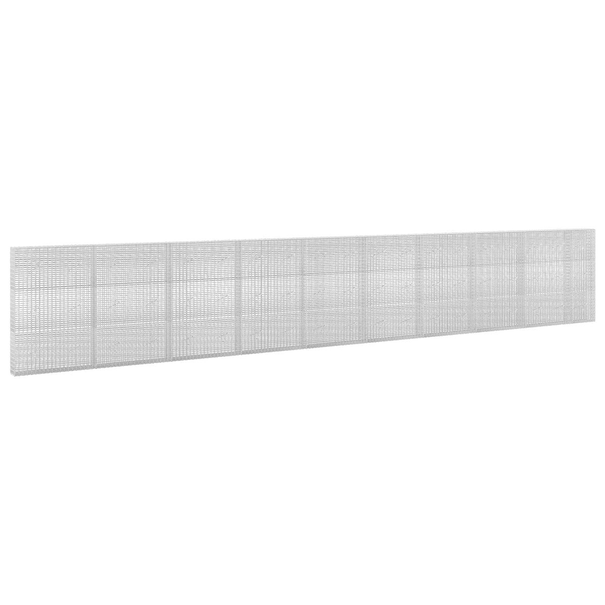 Gabionas su 5 mm viela ir 5x2,5 cm tinkleliu 950x20x150 cm