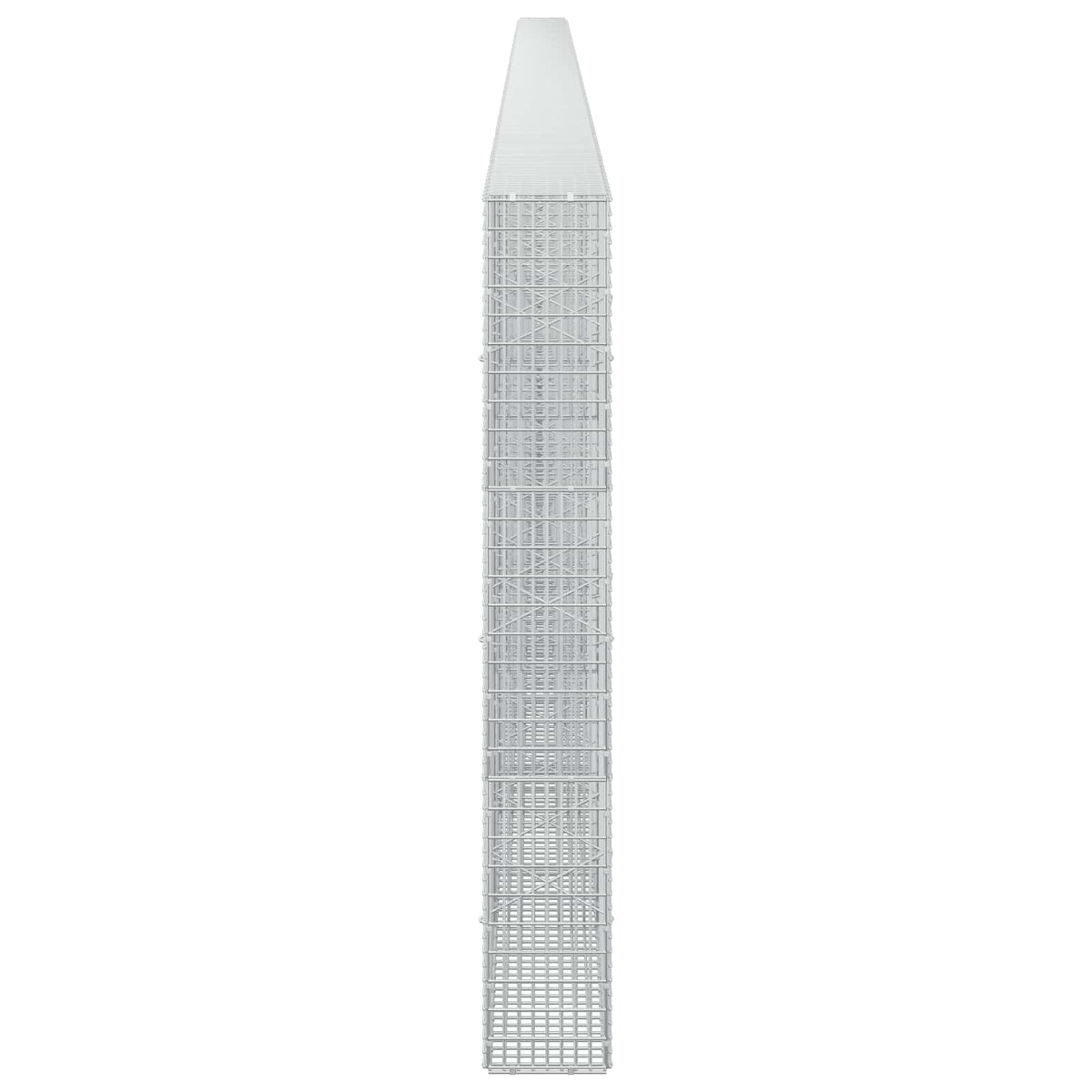 Gabionas su 5 mm viela ir 5x2,5 cm tinkleliu 1150x20x150 cm
