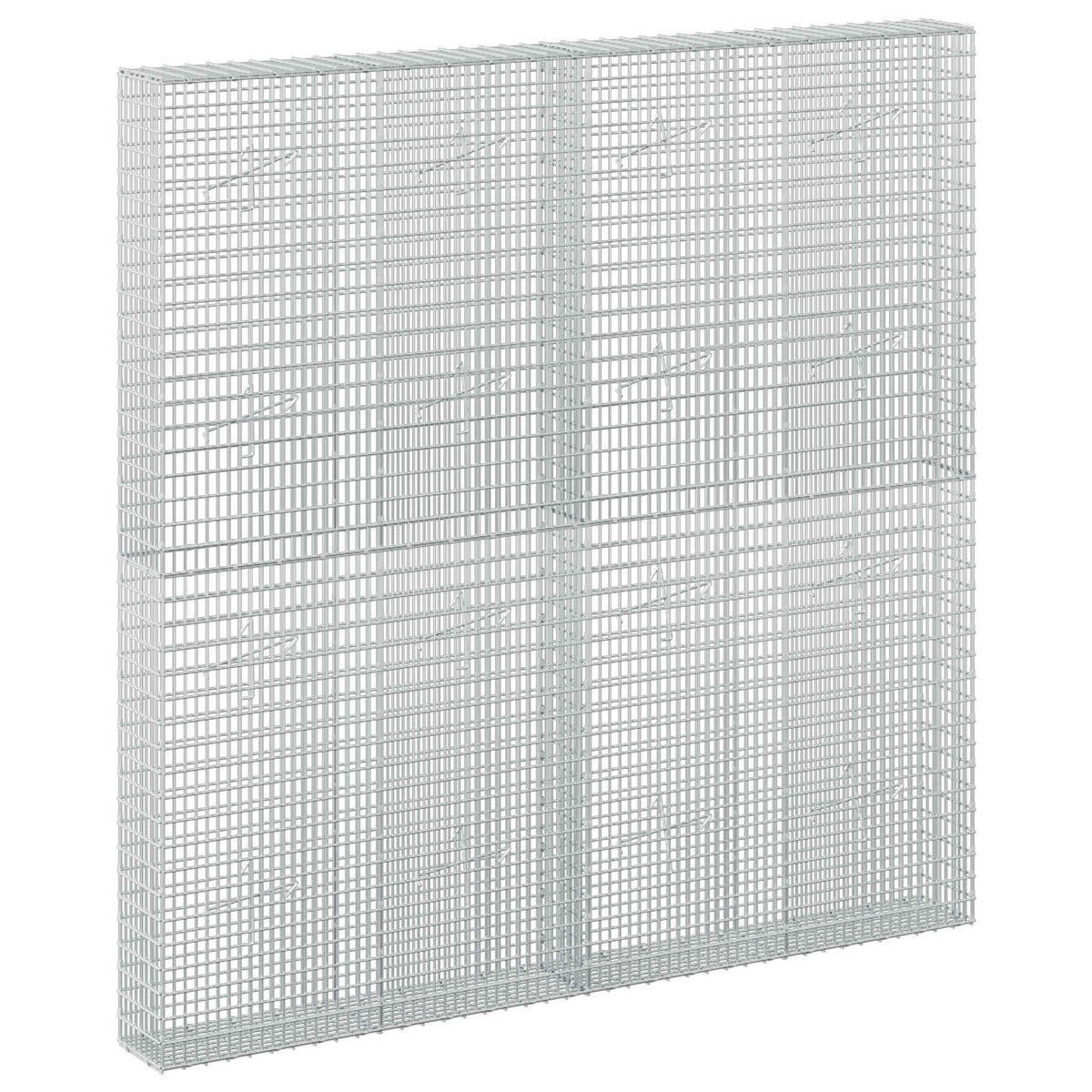 Gabionas su 5 mm viela ir 5x2,5 cm tinkleliu 200x20x200 cm