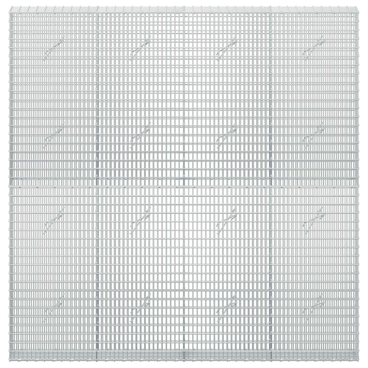 Gabionas su 5 mm viela ir 5x2,5 cm tinkleliu 200x20x200 cm