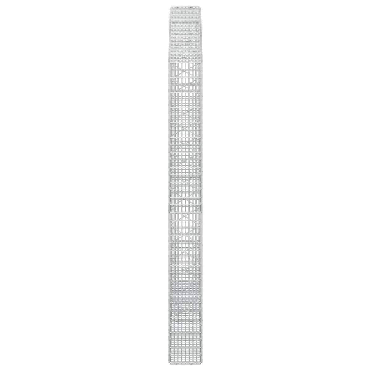 Gabionas su 5 mm viela ir 5x2,5 cm tinkleliu 200x20x200 cm