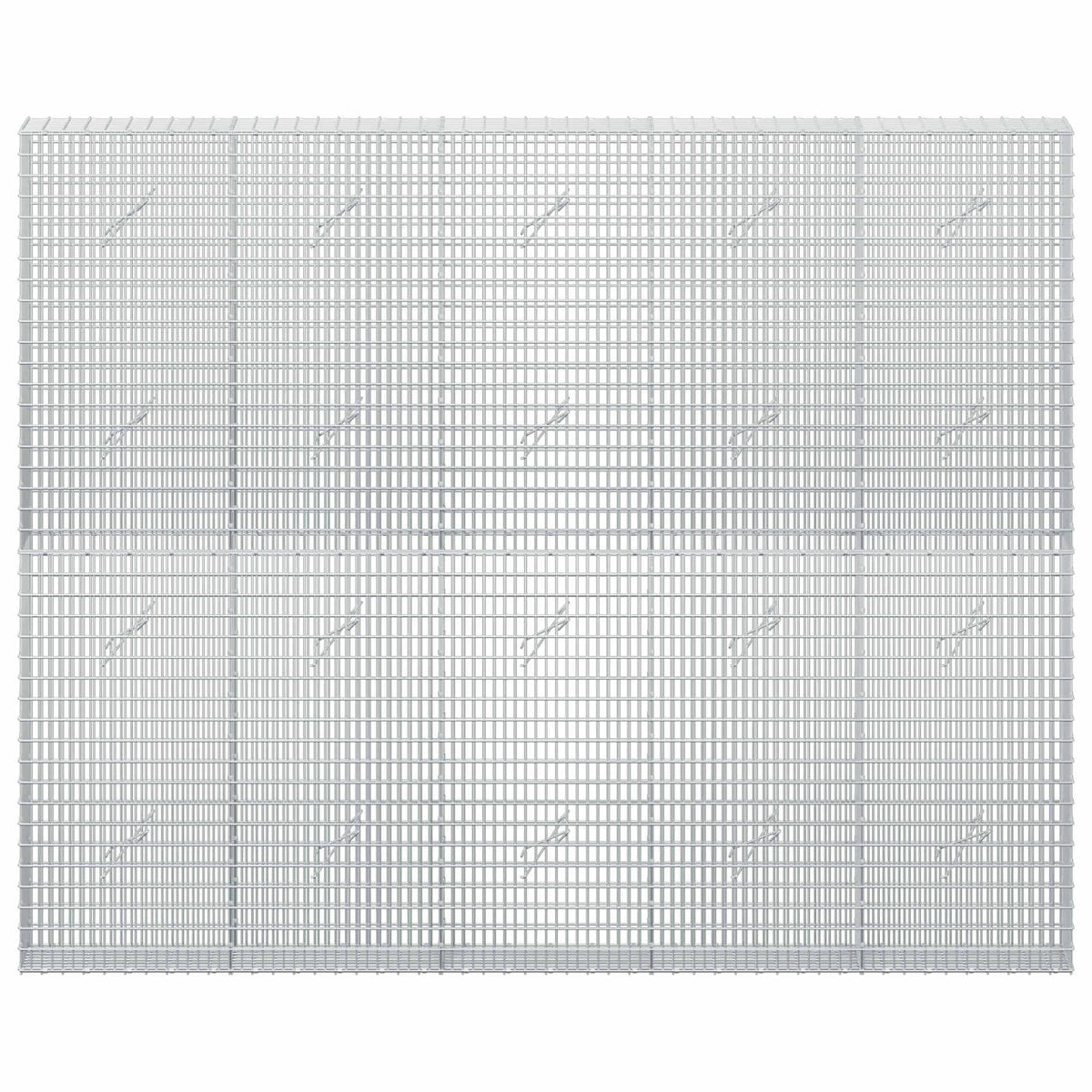 Gabionas su 5 mm viela ir 5x2,5 cm tinkleliu 250x20x200 cm