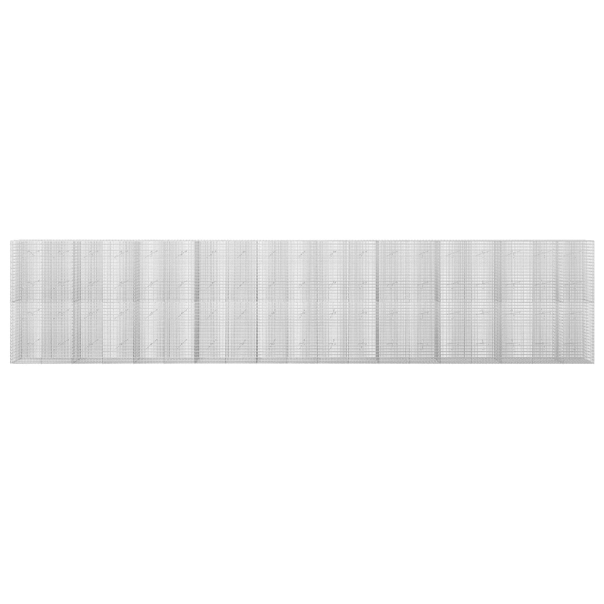 Gabionas su 5 mm viela ir 5x2,5 cm tinkleliu 950x20x200 cm